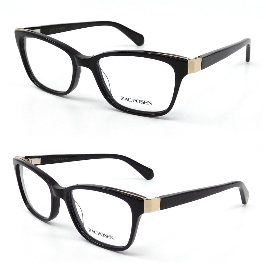 ZAC POSEN “Sia” Black Eyeglasses